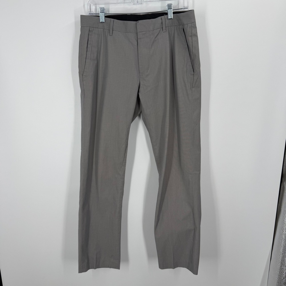 Bonobos Chino Pants Mens 31x30 Gray Wednesday Stretch Cotton Slim Fit